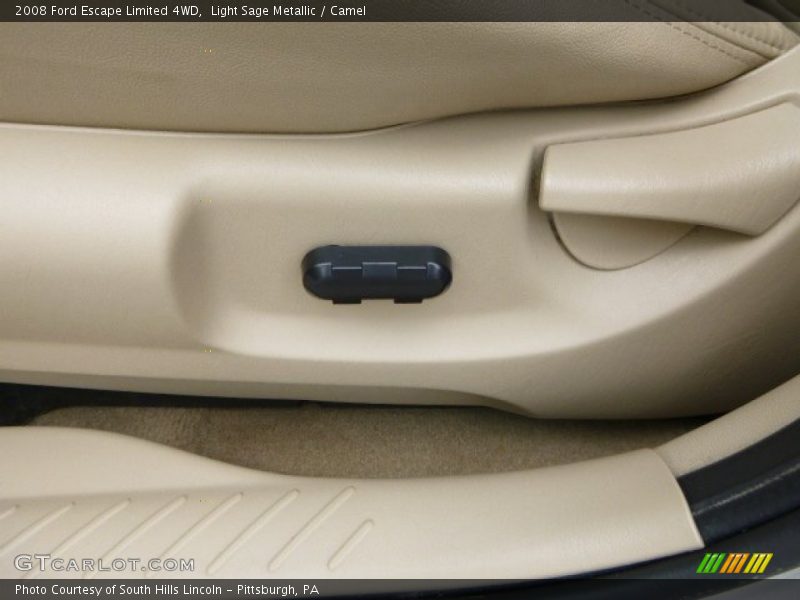 Light Sage Metallic / Camel 2008 Ford Escape Limited 4WD