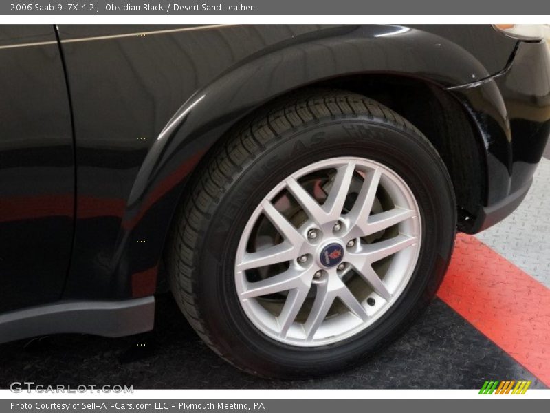 Obsidian Black / Desert Sand Leather 2006 Saab 9-7X 4.2i