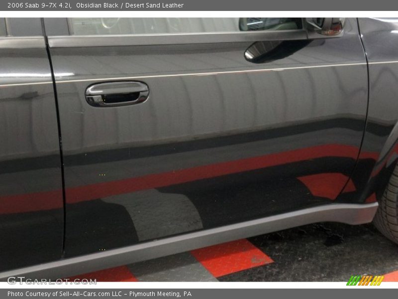 Obsidian Black / Desert Sand Leather 2006 Saab 9-7X 4.2i
