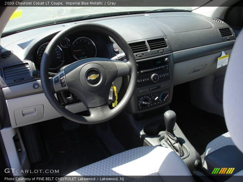 Imperial Blue Metallic / Gray 2009 Chevrolet Cobalt LT Coupe