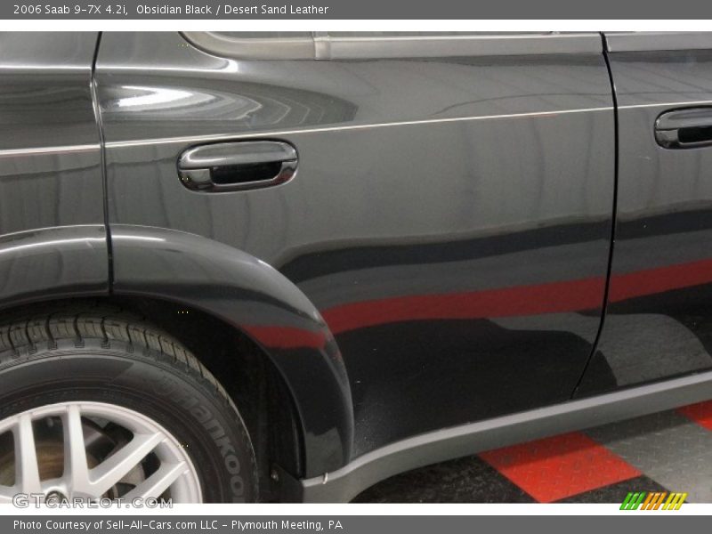 Obsidian Black / Desert Sand Leather 2006 Saab 9-7X 4.2i