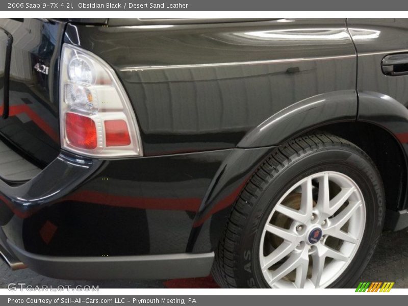 Obsidian Black / Desert Sand Leather 2006 Saab 9-7X 4.2i