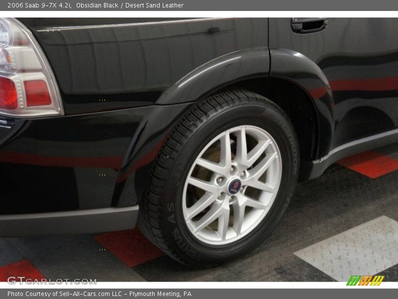 Obsidian Black / Desert Sand Leather 2006 Saab 9-7X 4.2i