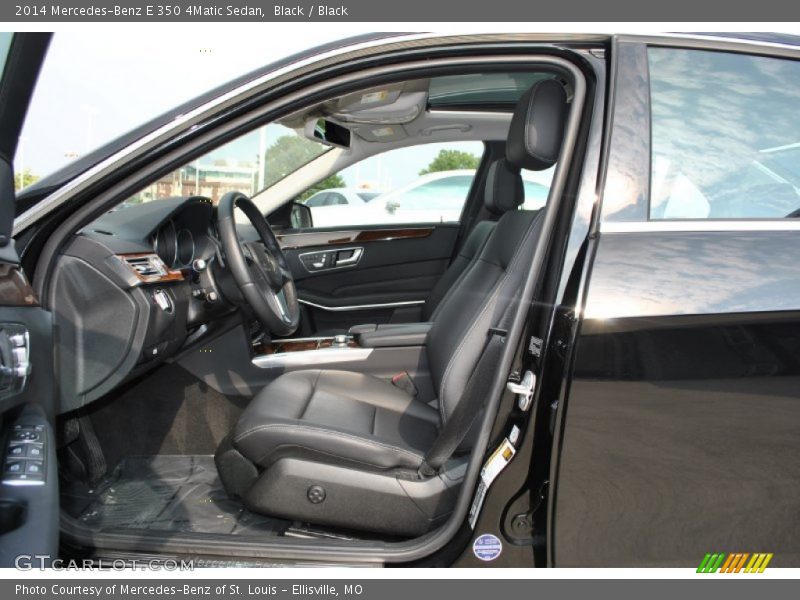 Black / Black 2014 Mercedes-Benz E 350 4Matic Sedan