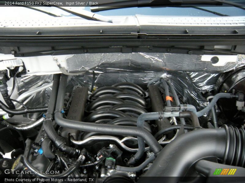 Ingot Silver / Black 2014 Ford F150 FX2 SuperCrew