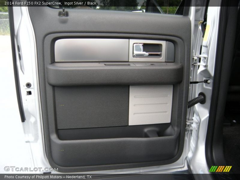 Ingot Silver / Black 2014 Ford F150 FX2 SuperCrew