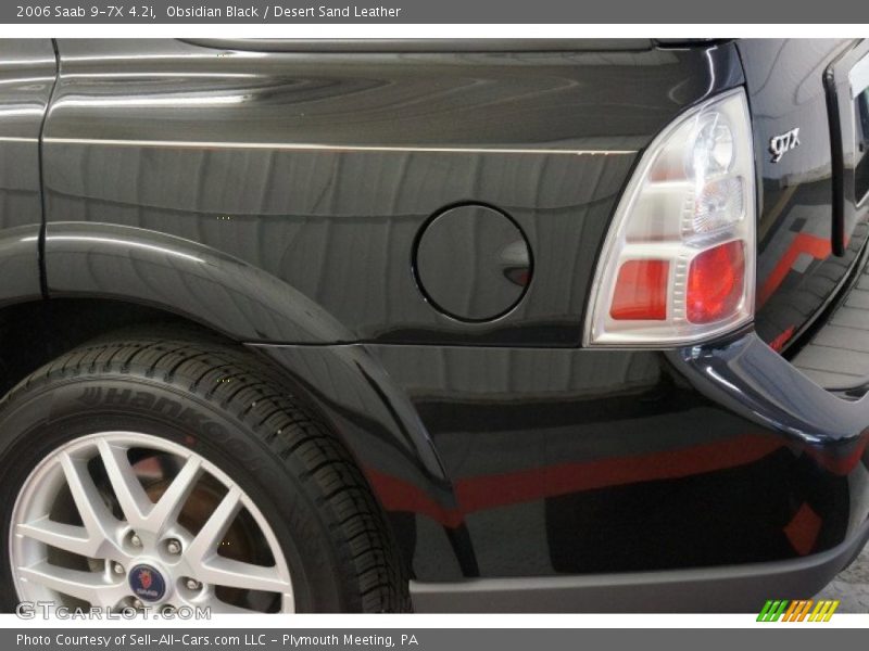 Obsidian Black / Desert Sand Leather 2006 Saab 9-7X 4.2i