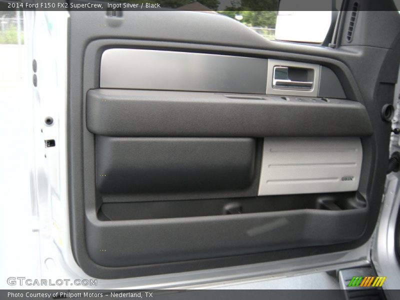 Ingot Silver / Black 2014 Ford F150 FX2 SuperCrew