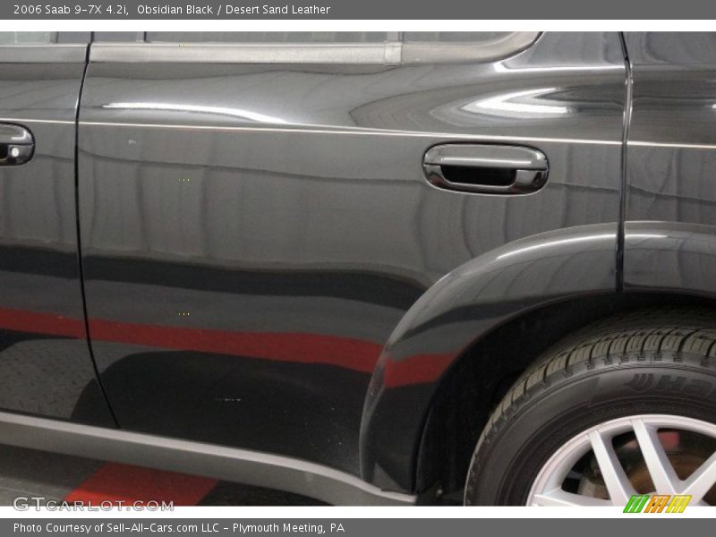 Obsidian Black / Desert Sand Leather 2006 Saab 9-7X 4.2i