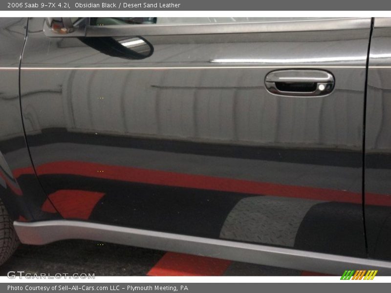 Obsidian Black / Desert Sand Leather 2006 Saab 9-7X 4.2i