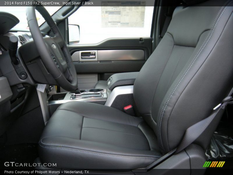 Ingot Silver / Black 2014 Ford F150 FX2 SuperCrew