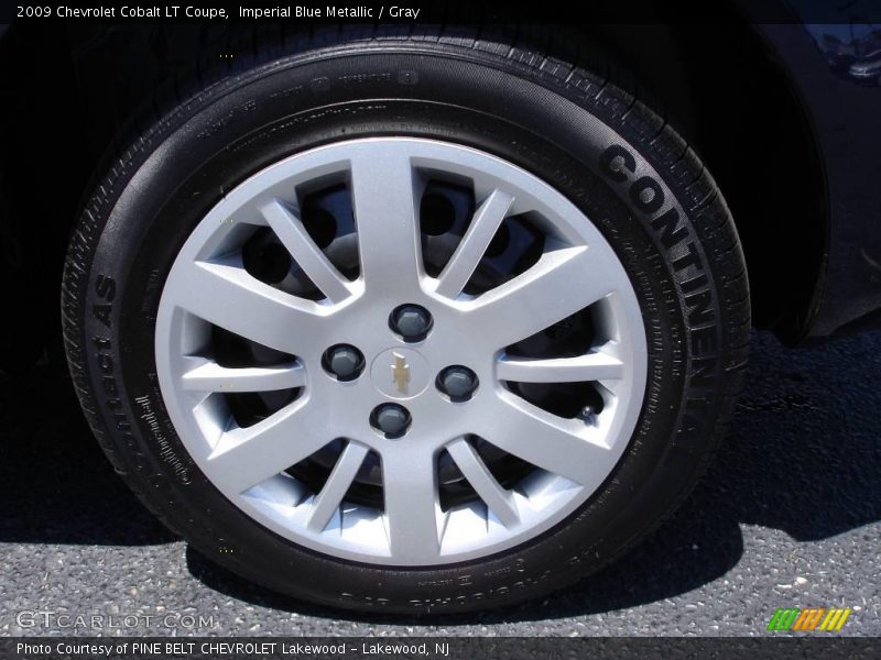 Imperial Blue Metallic / Gray 2009 Chevrolet Cobalt LT Coupe