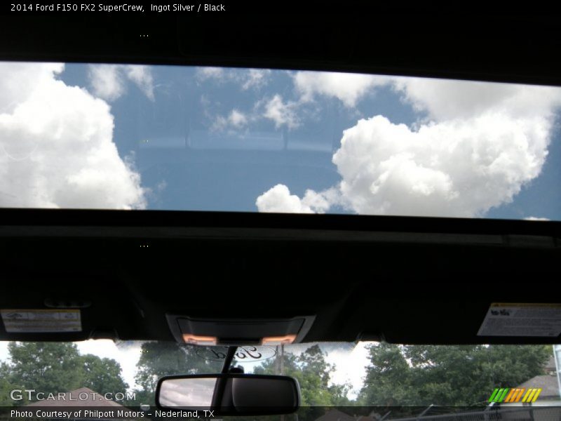 Ingot Silver / Black 2014 Ford F150 FX2 SuperCrew