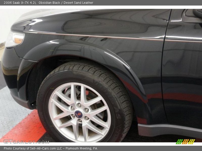 Obsidian Black / Desert Sand Leather 2006 Saab 9-7X 4.2i