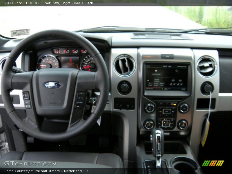 Ingot Silver / Black 2014 Ford F150 FX2 SuperCrew