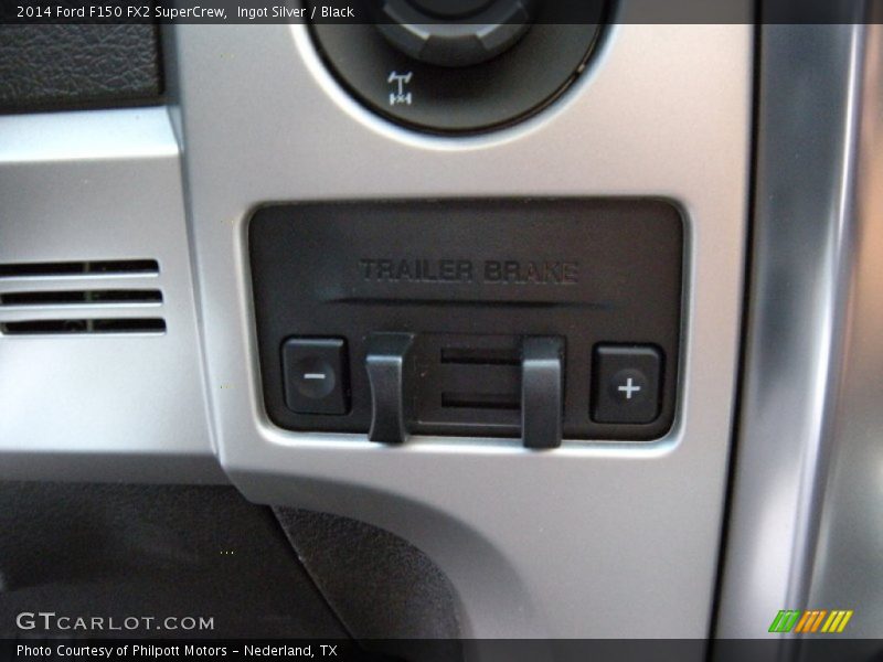 Ingot Silver / Black 2014 Ford F150 FX2 SuperCrew