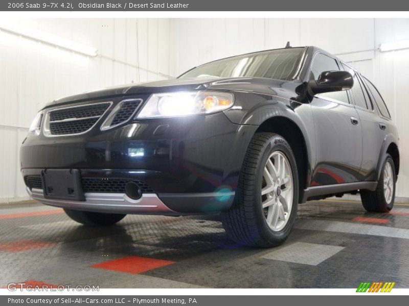 Obsidian Black / Desert Sand Leather 2006 Saab 9-7X 4.2i