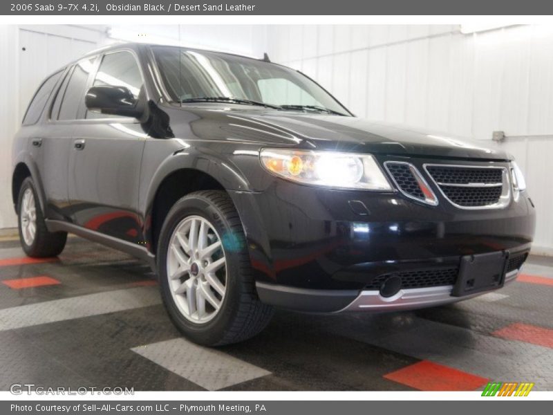 Obsidian Black / Desert Sand Leather 2006 Saab 9-7X 4.2i