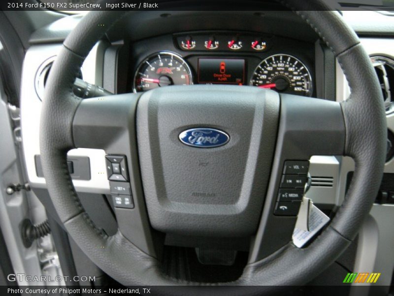 Ingot Silver / Black 2014 Ford F150 FX2 SuperCrew