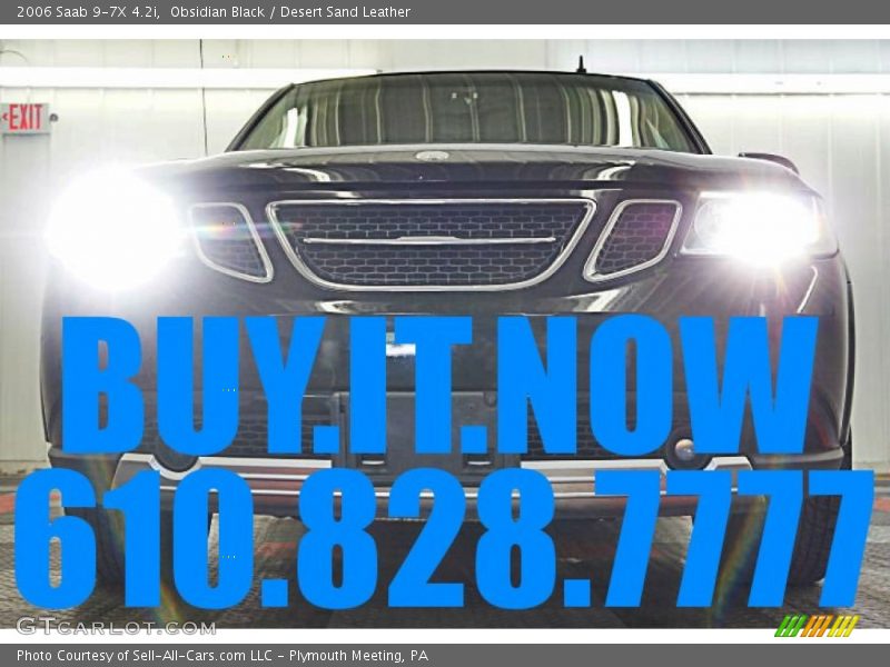 Obsidian Black / Desert Sand Leather 2006 Saab 9-7X 4.2i
