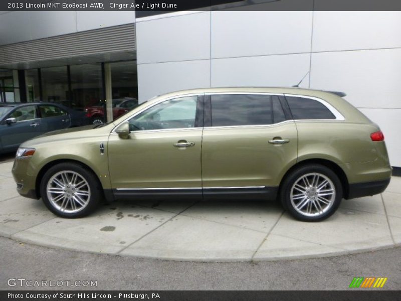 Ginger Ale / Light Dune 2013 Lincoln MKT EcoBoost AWD