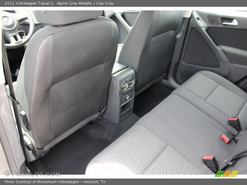 Alpine Gray Metallic / Clay Gray 2011 Volkswagen Tiguan S
