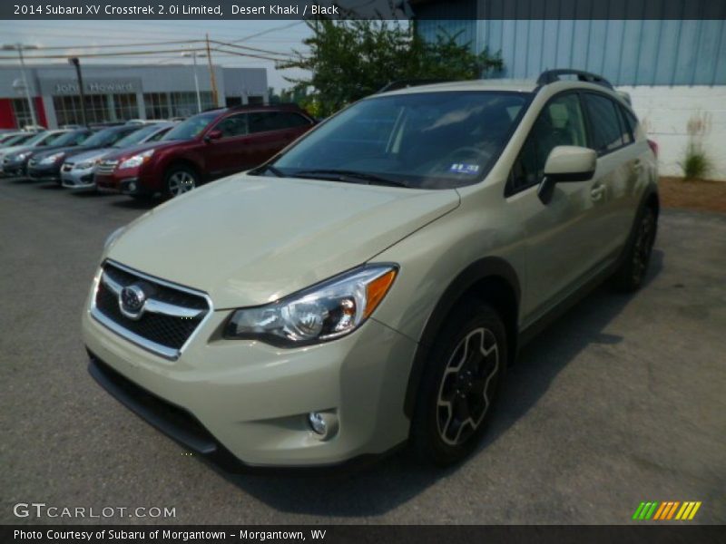 Desert Khaki / Black 2014 Subaru XV Crosstrek 2.0i Limited