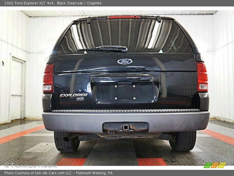 Black Clearcoat / Graphite 2002 Ford Explorer XLT 4x4