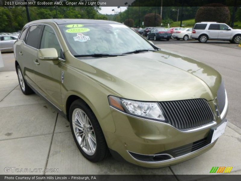 Ginger Ale / Light Dune 2013 Lincoln MKT EcoBoost AWD