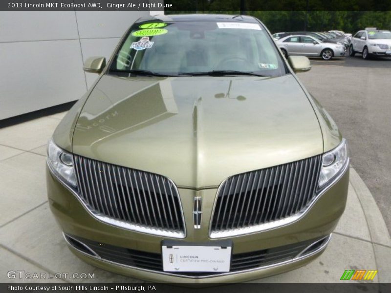 Ginger Ale / Light Dune 2013 Lincoln MKT EcoBoost AWD