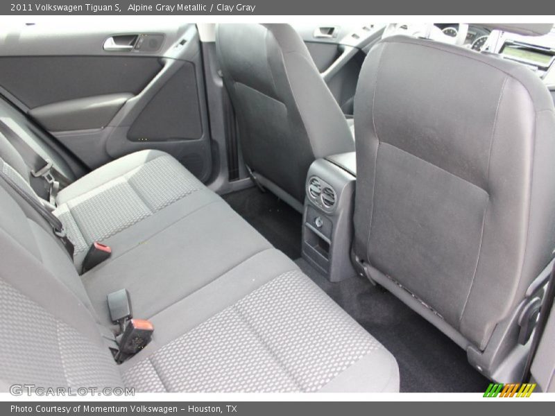 Alpine Gray Metallic / Clay Gray 2011 Volkswagen Tiguan S