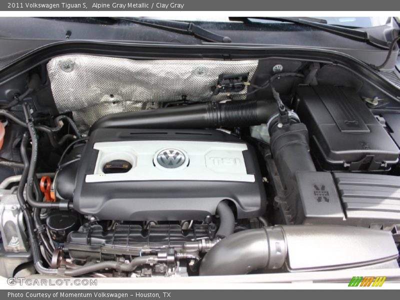 Alpine Gray Metallic / Clay Gray 2011 Volkswagen Tiguan S