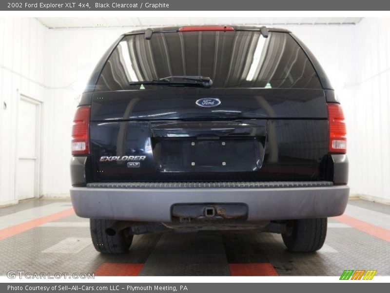 Black Clearcoat / Graphite 2002 Ford Explorer XLT 4x4