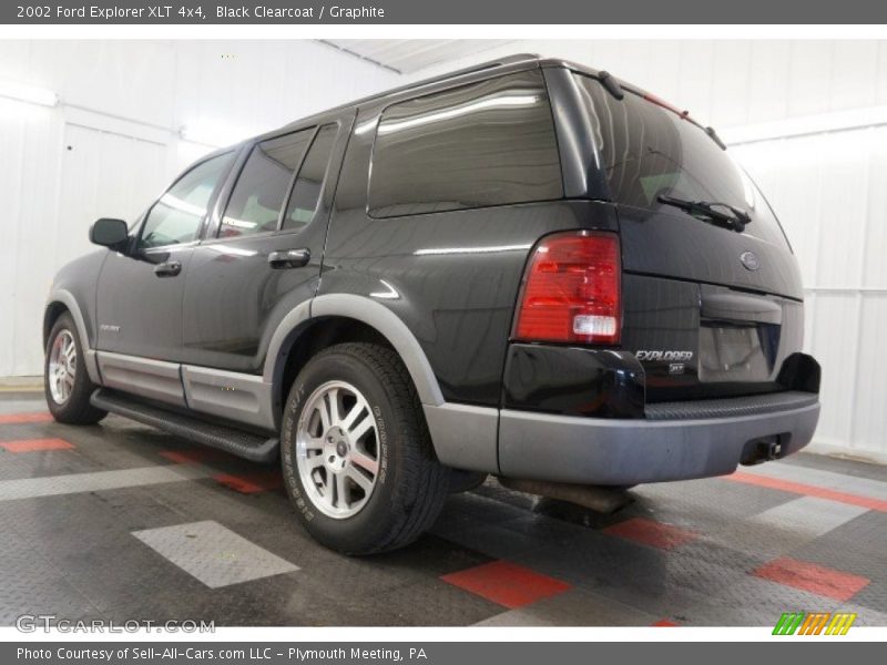 Black Clearcoat / Graphite 2002 Ford Explorer XLT 4x4