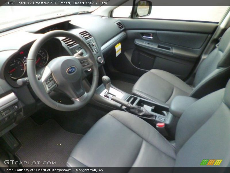 Desert Khaki / Black 2014 Subaru XV Crosstrek 2.0i Limited