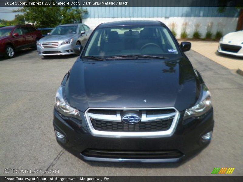 Dark Gray Metallic / Black 2014 Subaru Impreza 2.0i Limited 4 Door