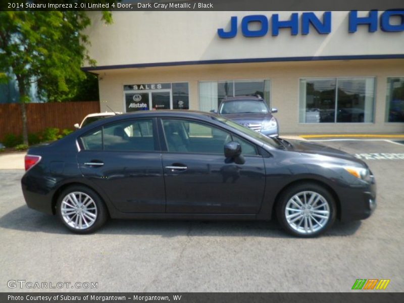 Dark Gray Metallic / Black 2014 Subaru Impreza 2.0i Limited 4 Door