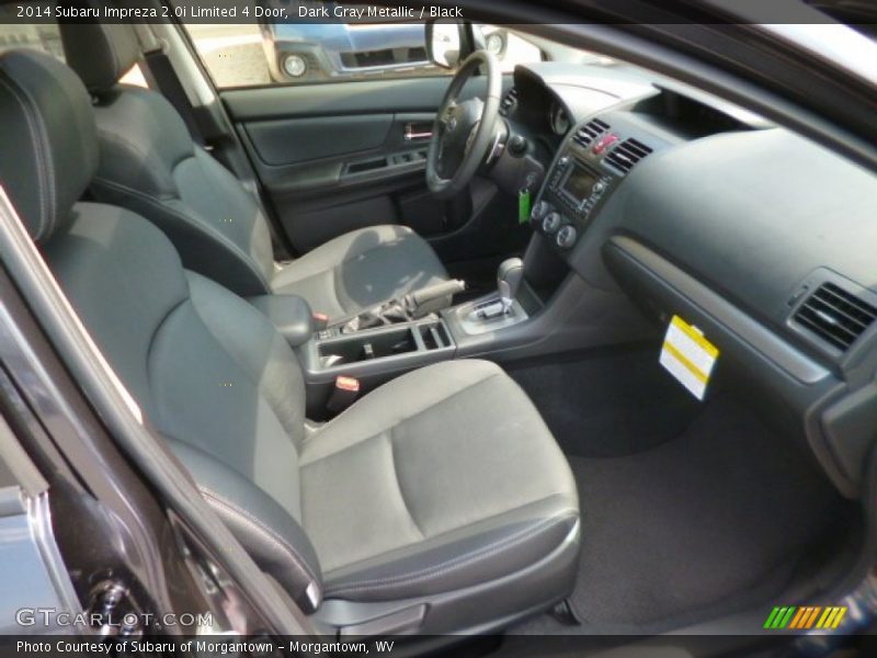 Dark Gray Metallic / Black 2014 Subaru Impreza 2.0i Limited 4 Door