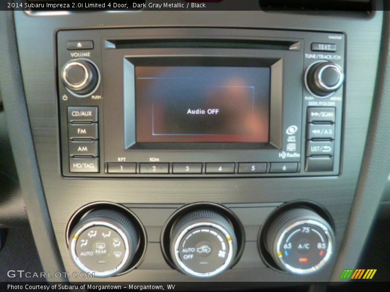 Dark Gray Metallic / Black 2014 Subaru Impreza 2.0i Limited 4 Door