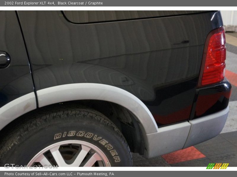 Black Clearcoat / Graphite 2002 Ford Explorer XLT 4x4