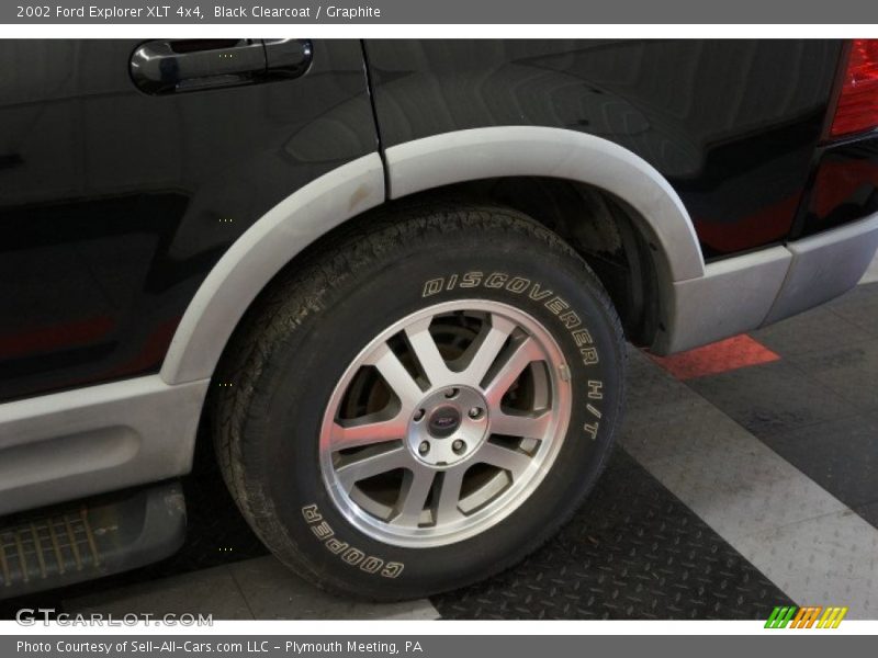 Black Clearcoat / Graphite 2002 Ford Explorer XLT 4x4