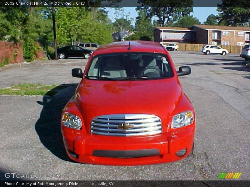 Victory Red / Gray 2009 Chevrolet HHR LS