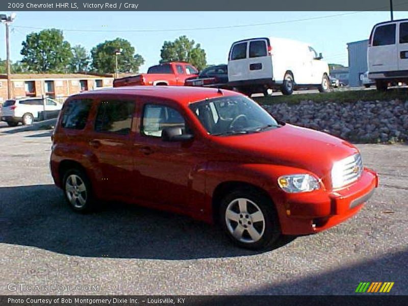 Victory Red / Gray 2009 Chevrolet HHR LS