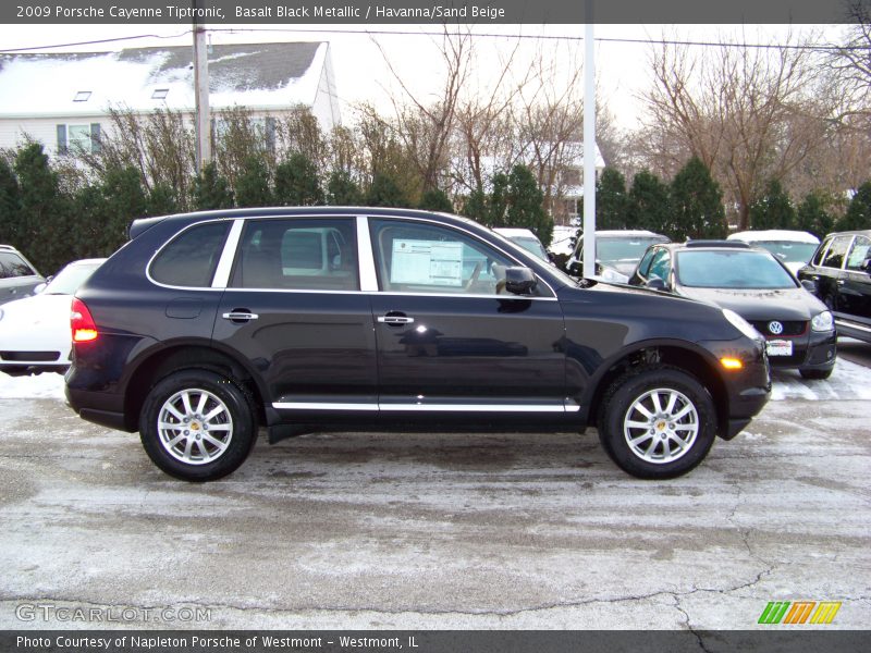 Basalt Black Metallic / Havanna/Sand Beige 2009 Porsche Cayenne Tiptronic