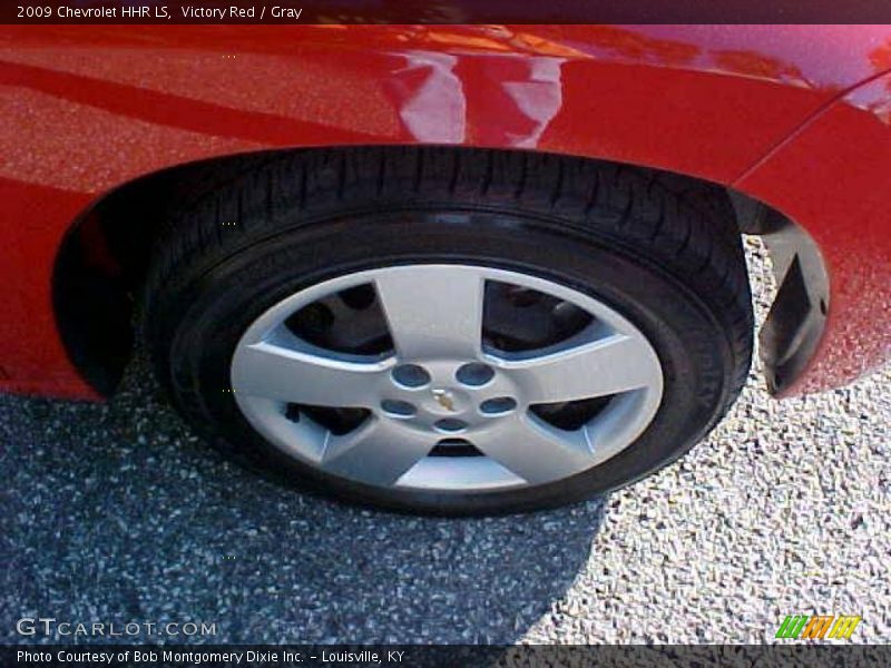 Victory Red / Gray 2009 Chevrolet HHR LS