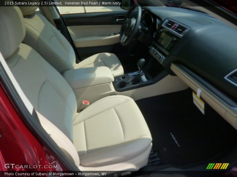 Venetian Red Pearl / Warm Ivory 2015 Subaru Legacy 2.5i Limited