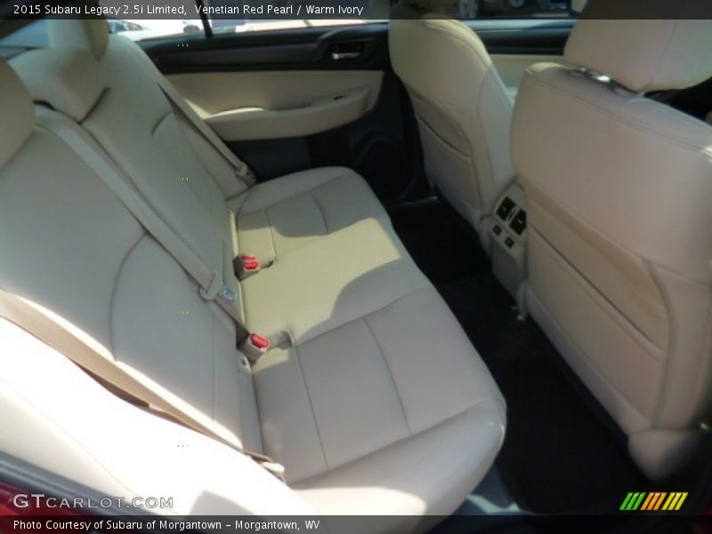 Venetian Red Pearl / Warm Ivory 2015 Subaru Legacy 2.5i Limited