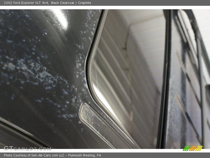 Black Clearcoat / Graphite 2002 Ford Explorer XLT 4x4