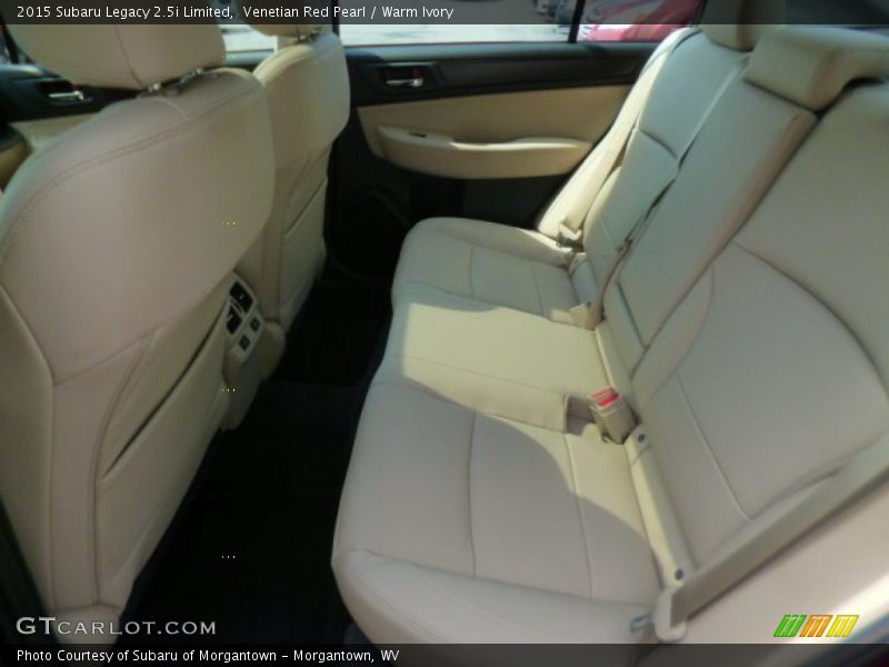 Venetian Red Pearl / Warm Ivory 2015 Subaru Legacy 2.5i Limited