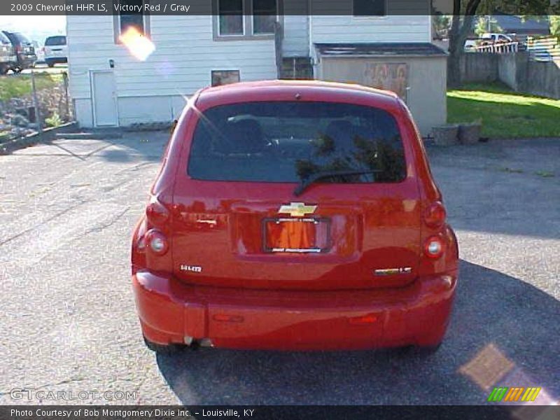 Victory Red / Gray 2009 Chevrolet HHR LS